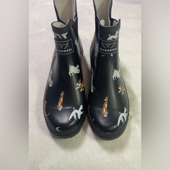 Rain Angel rubber rain boots with dogs - Picture 5 of 12